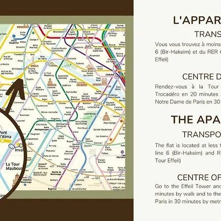 Luxurious Flat/3bedrooms/amazing View/effeiltower